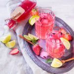 Sonniger Rhabarber Mocktail
