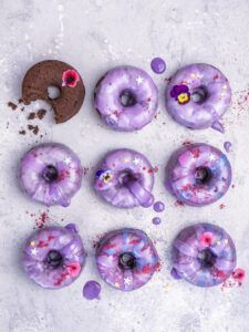 Rainbow Donuts (glutenfrei)