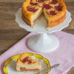 Rhabarber Käsekuchen mit Tonka