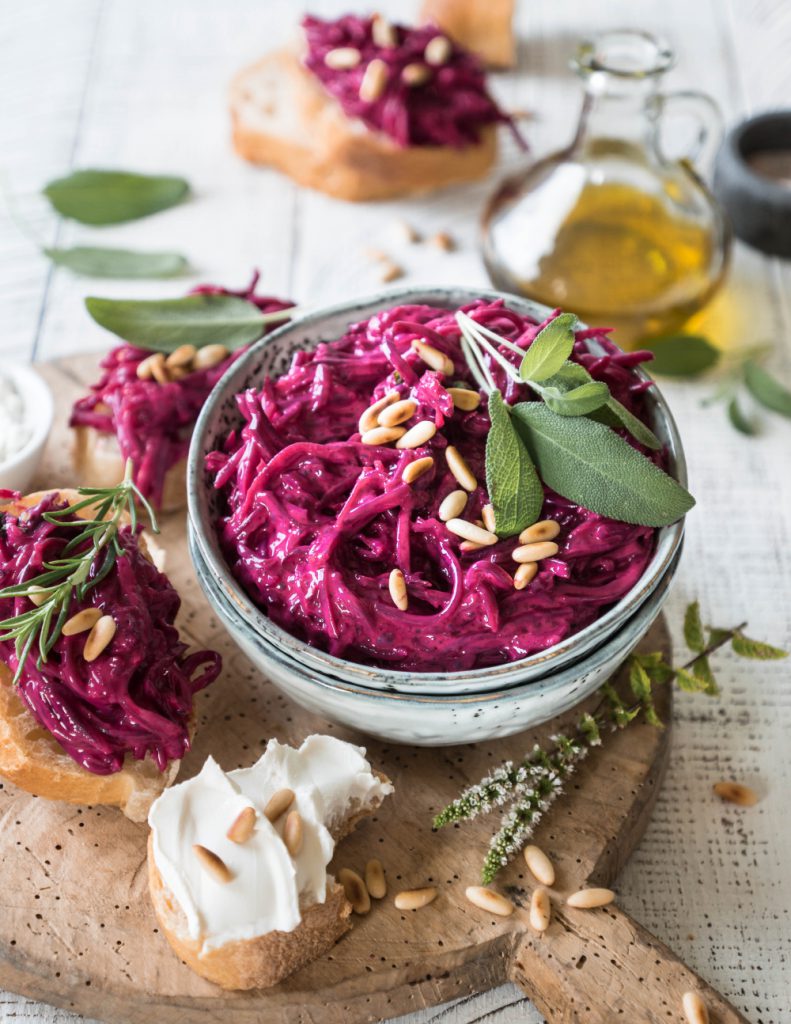 Türkischer Rote Bete Salat - Vegane Rezepte