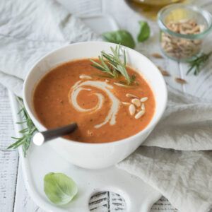 Slow Cooker Tomatensuppe