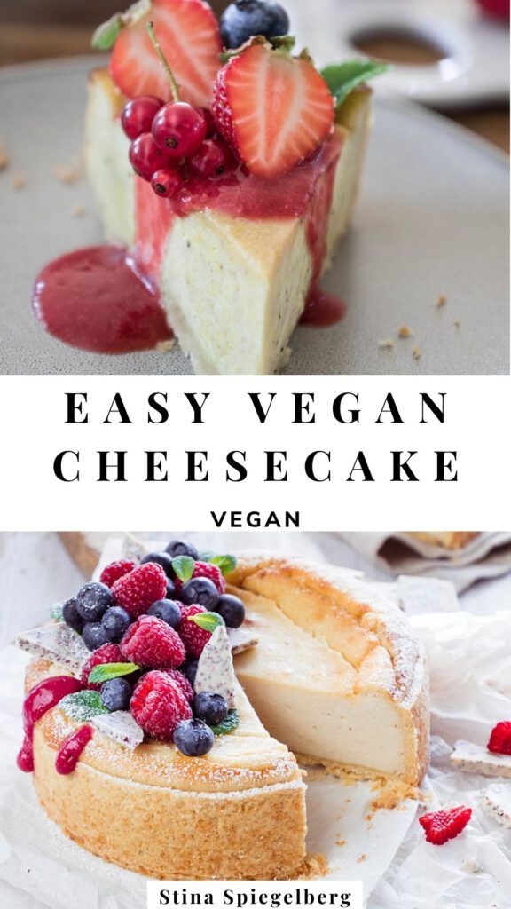 easy vegan cheesecake