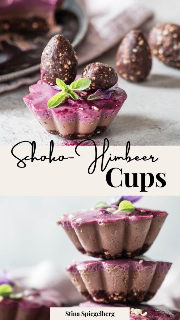 Schoko-Himbeer-Cups