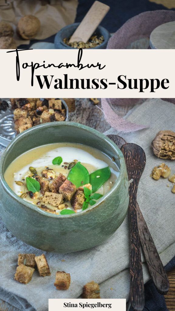 Topinambur-Walnuss-Suppe