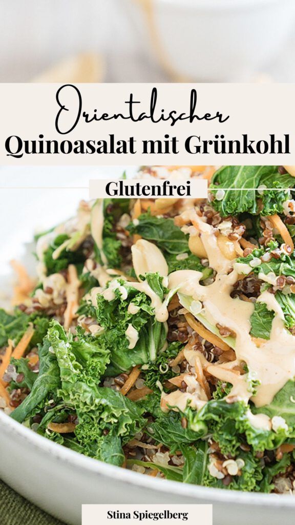 Orientalischer Quinoasalat mit Grünkohl 