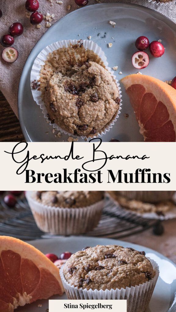 Gesunde Banana Breakfast Muffins