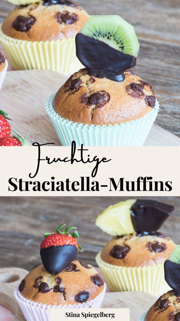 Fruchtige Straciatella-Muffins