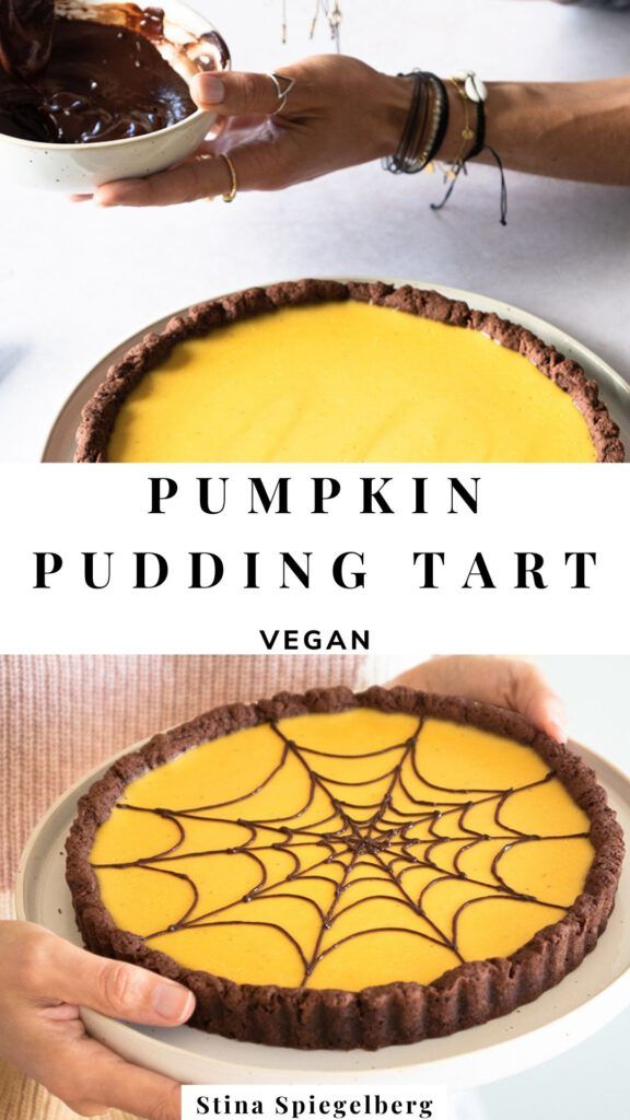 Pumpkin pudding tart