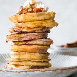 Bratapfel-Pancakes