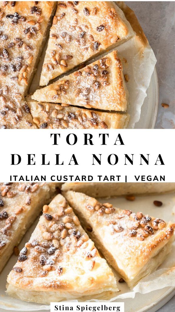 Torta Della Nonna (Italian Custard Tart)