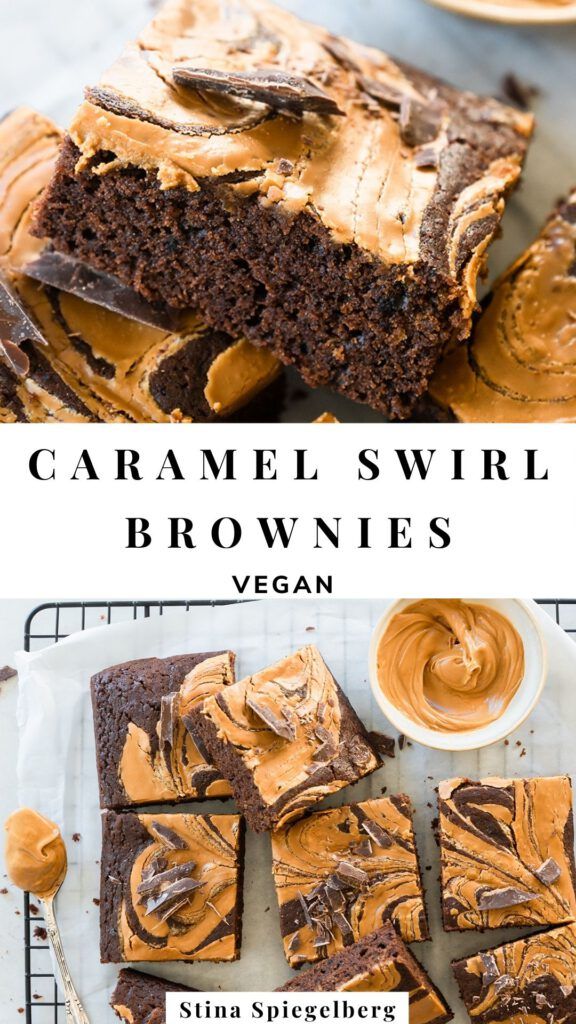 Caramel Swirl Brownies