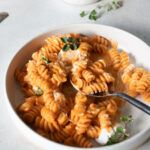 vegane Paprika Protein Pasta von Stina Spiegelberg Veganpassion