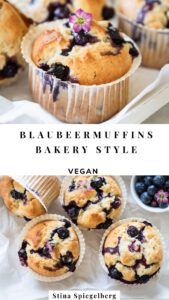 vegane Blaubeer-Muffins von Stina Spiegelberg Veganpassion