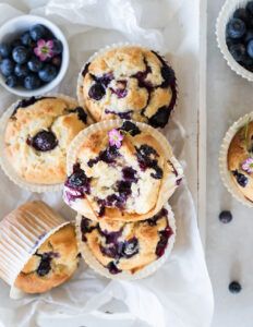 vegane Blaubeer-Muffins von Stina Spiegelberg Veganpassion