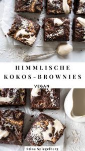Himmlische Kokos-Brownies