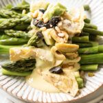 veganer Antipasti-Salat mit Spargel & Hollandaise von Stina Spiegelberg Veganpassion