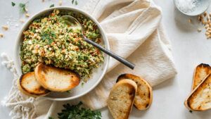 veganer Brokkoli-Salat von Stina Spiegelberg Veganpassion