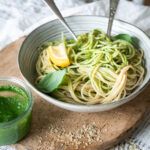 vegane Emmer-Pasta mit Hanf-Pesto von Stina Spiegelberg Veganpassion
