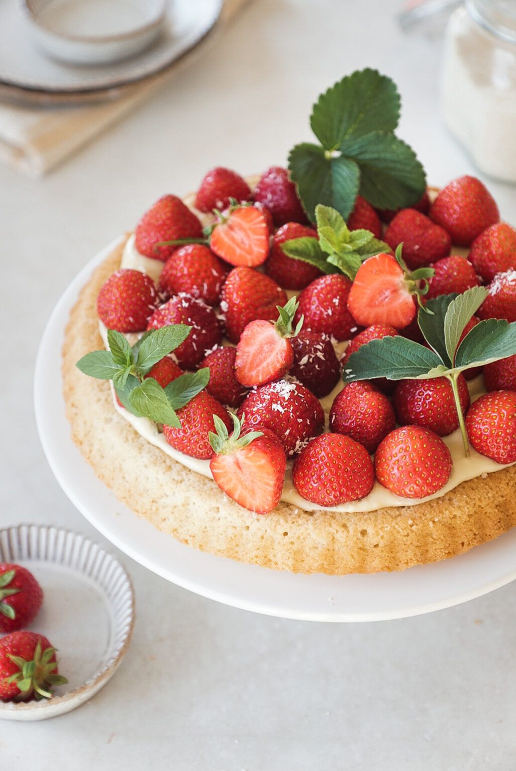 Schneller Erdbeerkuchen - Stina Spiegelberg