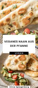 veganes Naan aus der Pfanne von Stina Spiegelberg Veganpassion