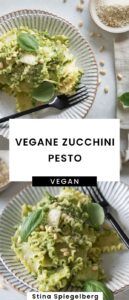 veganes Zucchini-Pesto von Stina Spiegelberg Veganpassion