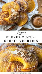 vegane Zucher-Zimt Kürbis-Küchlein von Stina Spiegelberg Veganpassion