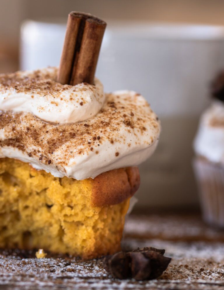Kürbis-Chai-Cupcakes - Stina Spiegelberg