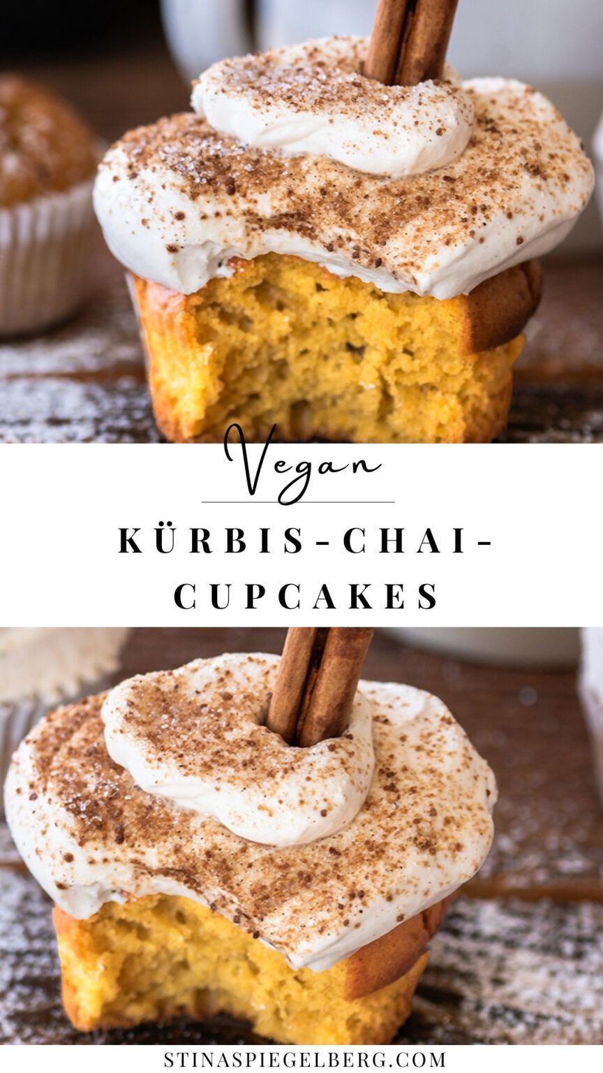 Kürbis-Chai-Cupcakes - Stina Spiegelberg