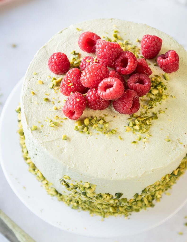 Himbeer-Pistazien-Torte_Vegan_Veganpassion_Stina_Spiegelberg